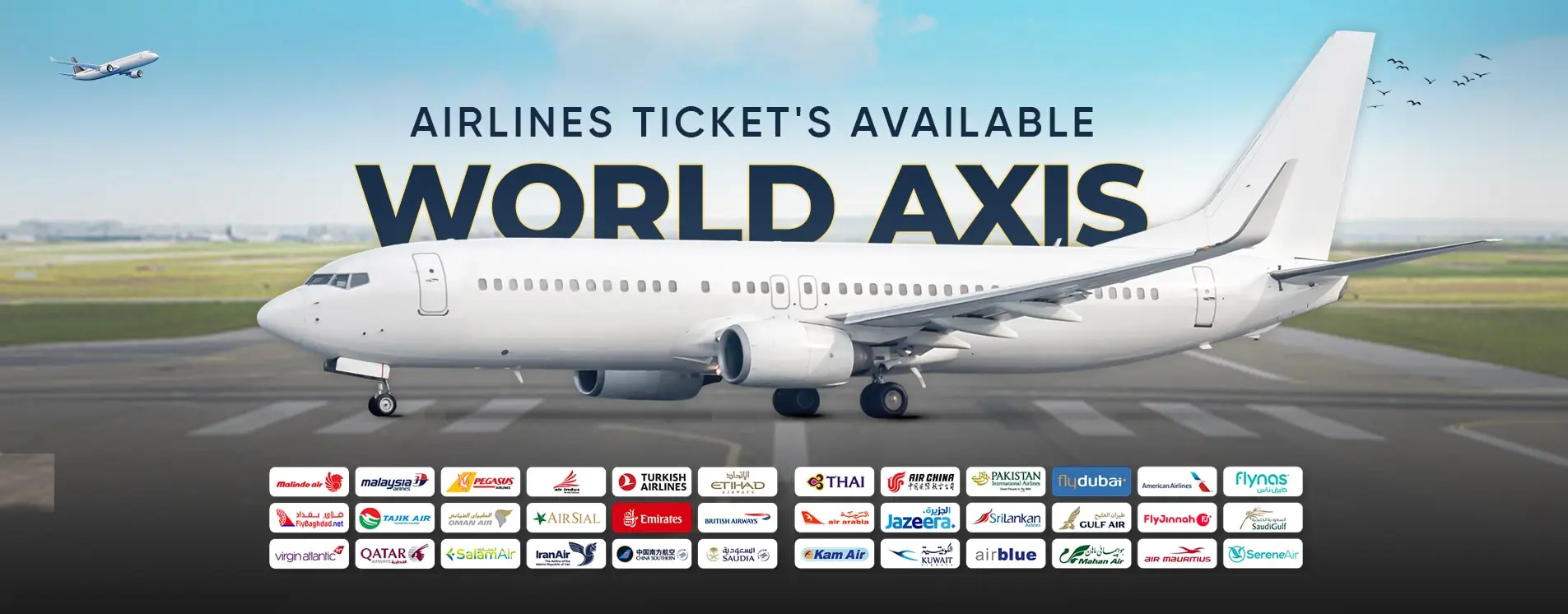 Book Your Airline Tickets for All Airlines at the Best Prices